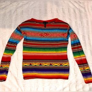 Vintage Ralph Lauren Serape Sweater
